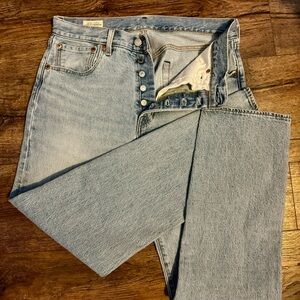 Levi’s cotton straight leg jeans